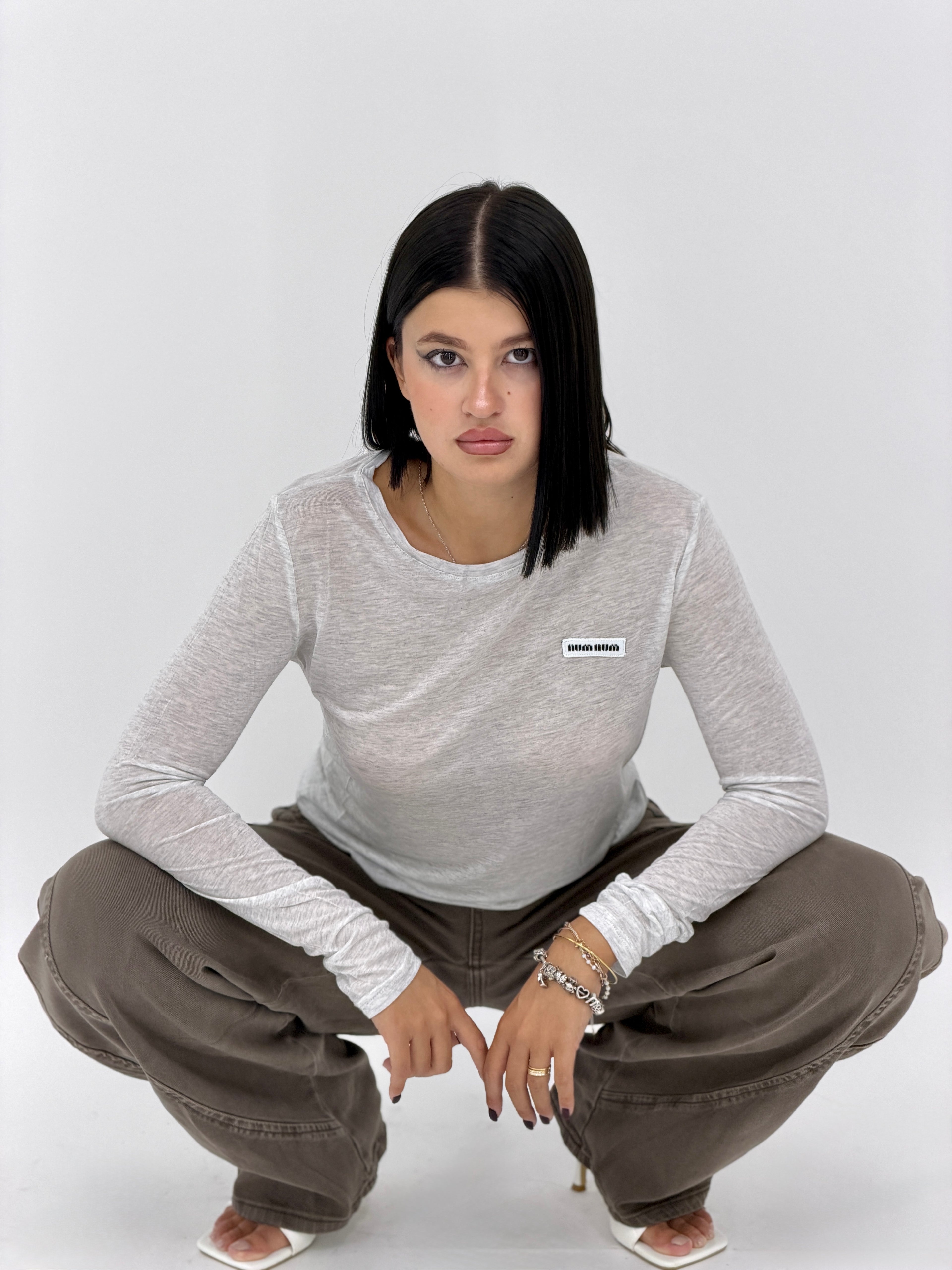 MAGLIA CENERE