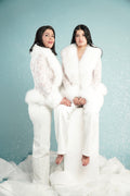 Maglia Neve con pelliccia